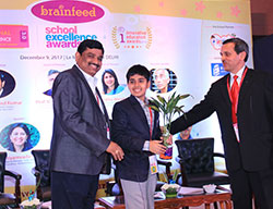 Attending a Brainfeed Magazine National Conference at Le Meridien New Delhi.