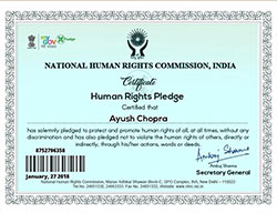 I have taken the pledge and will keep working on my commitment towards the beautiful world.